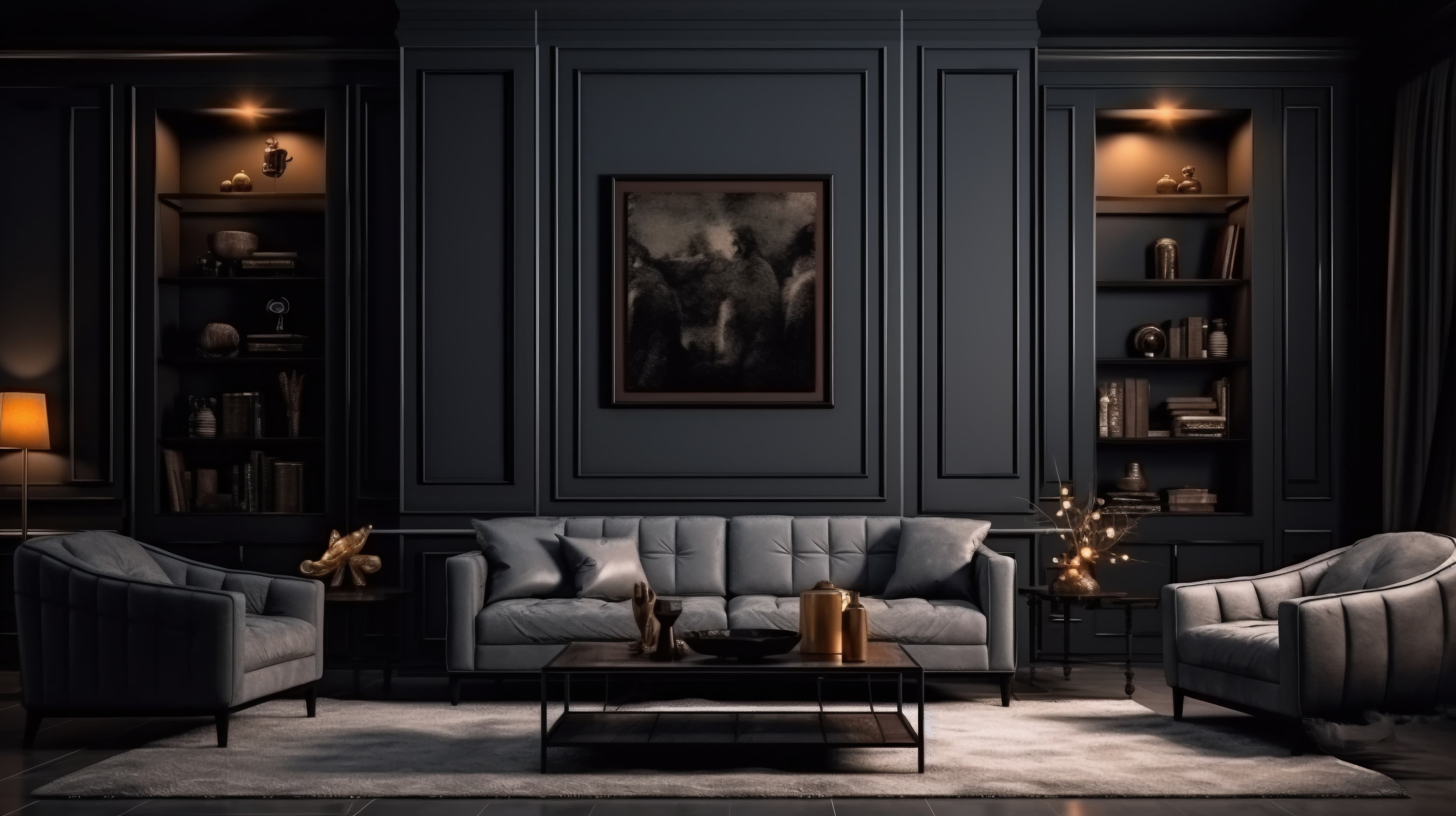 Luxury furniture showcase